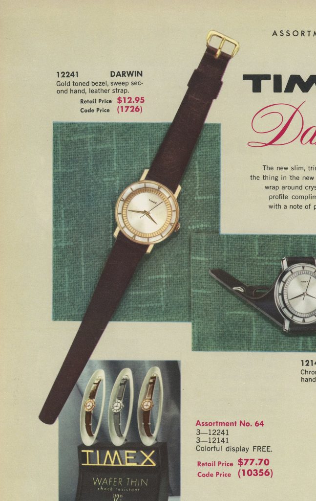 Timex Darwin Watch 1225 2250 [1960]