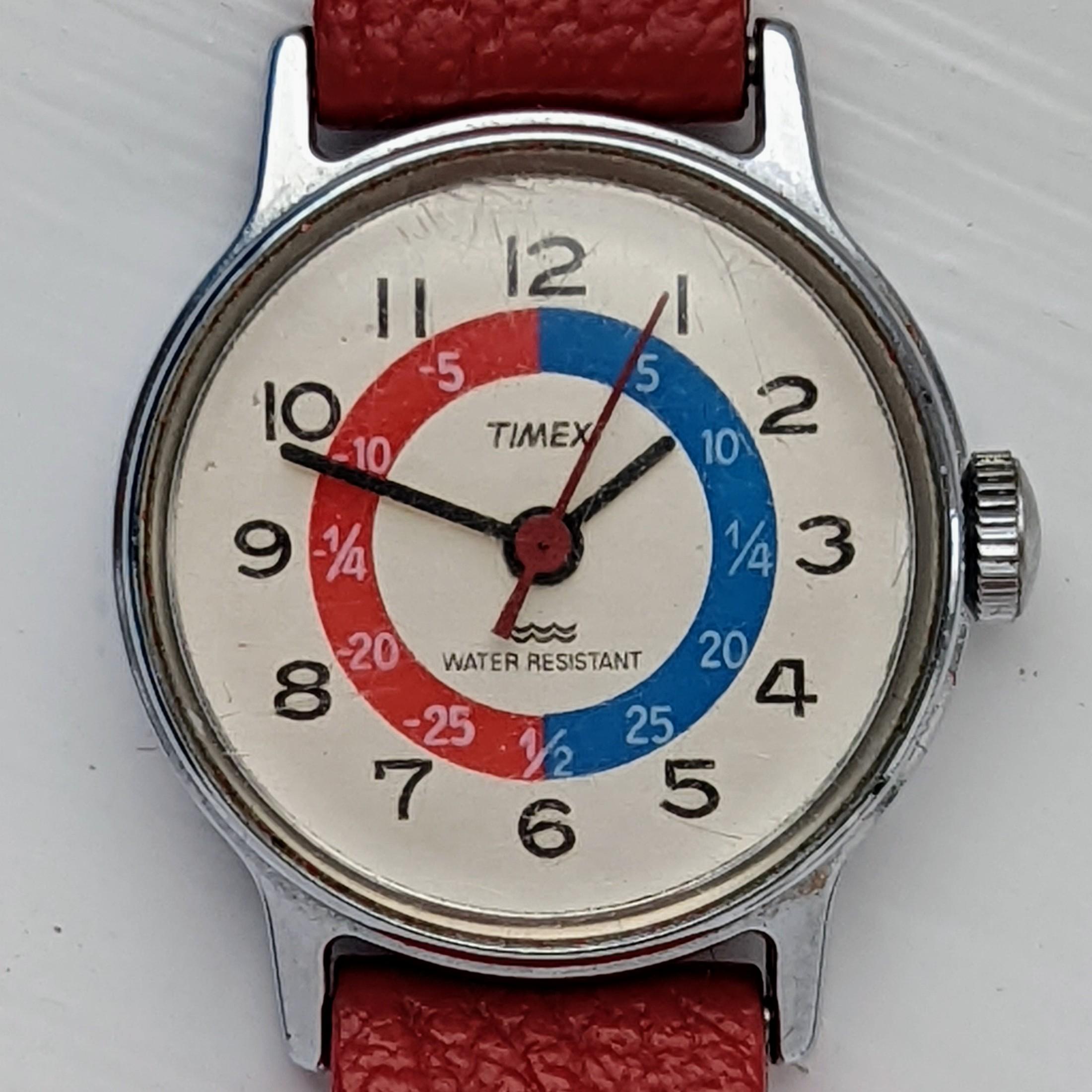 Vintage Timex Petite 13371-10083 Time Teacher 1983