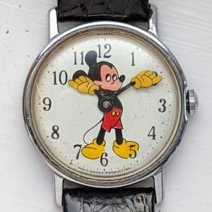 Timex Mickey Mouse Fun Timer Mercury Watch 16010 2471 [1971]