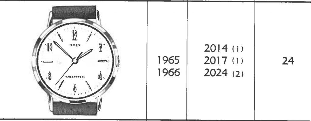 timex marlin 2014 2466 1966