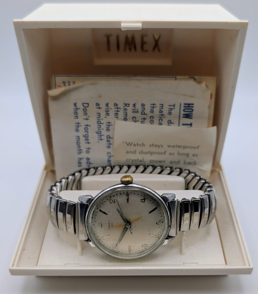 Timex 100 watch box 2077 2259 [1959]