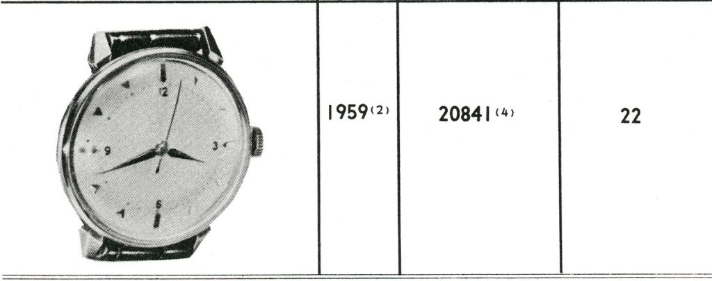 Timex 100 watch 2184 2259 [1959]