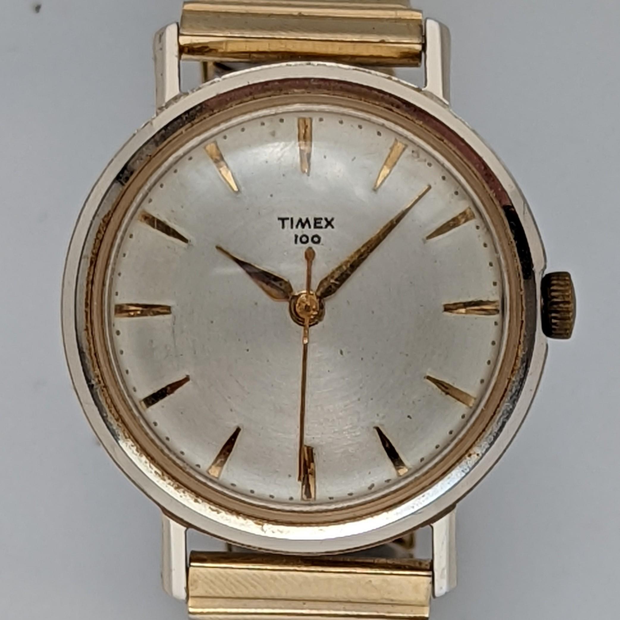 Vintage Timex 100 2084-2260 Bayonet 1960