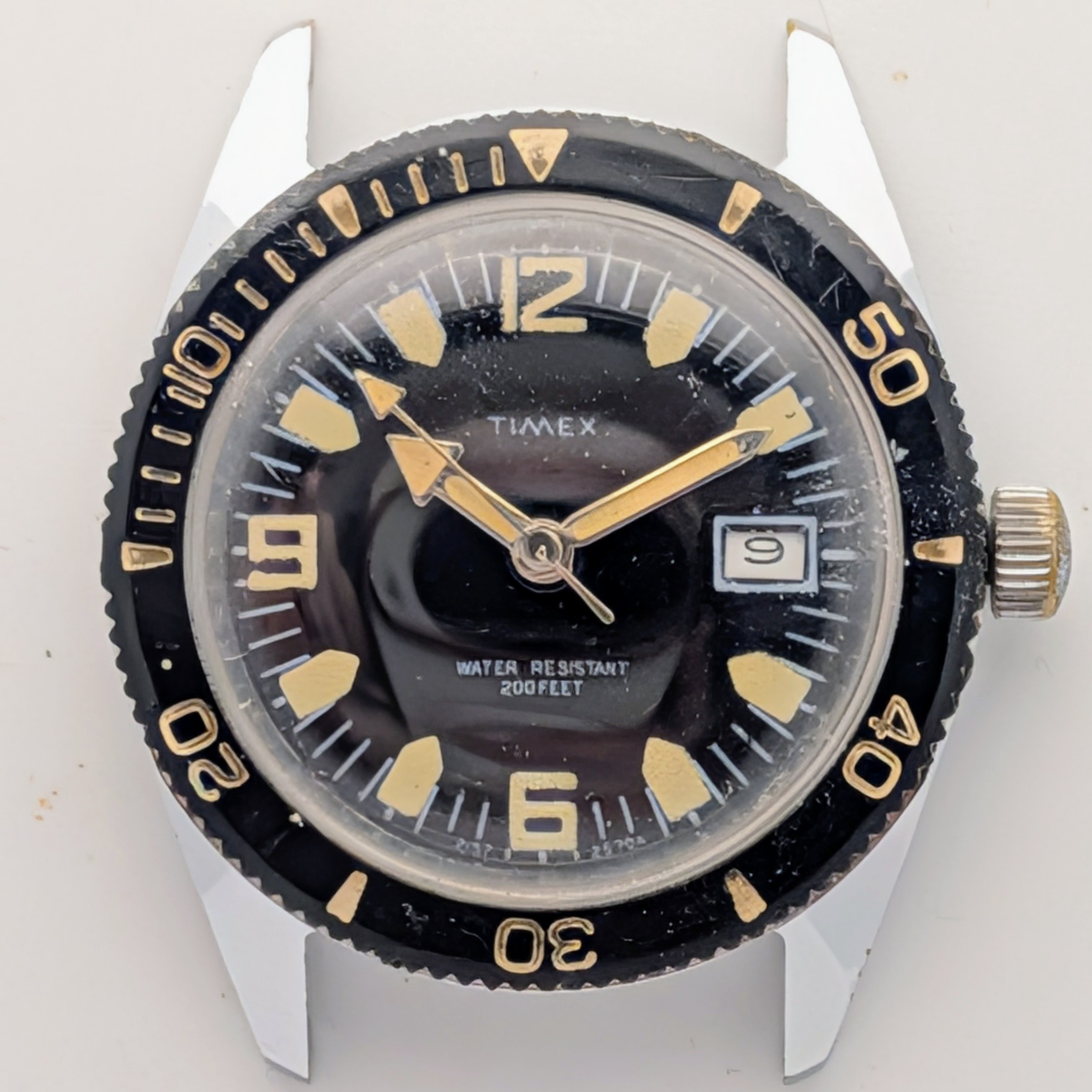 Vintage Timex Skindiver 2157-2570A 1970a