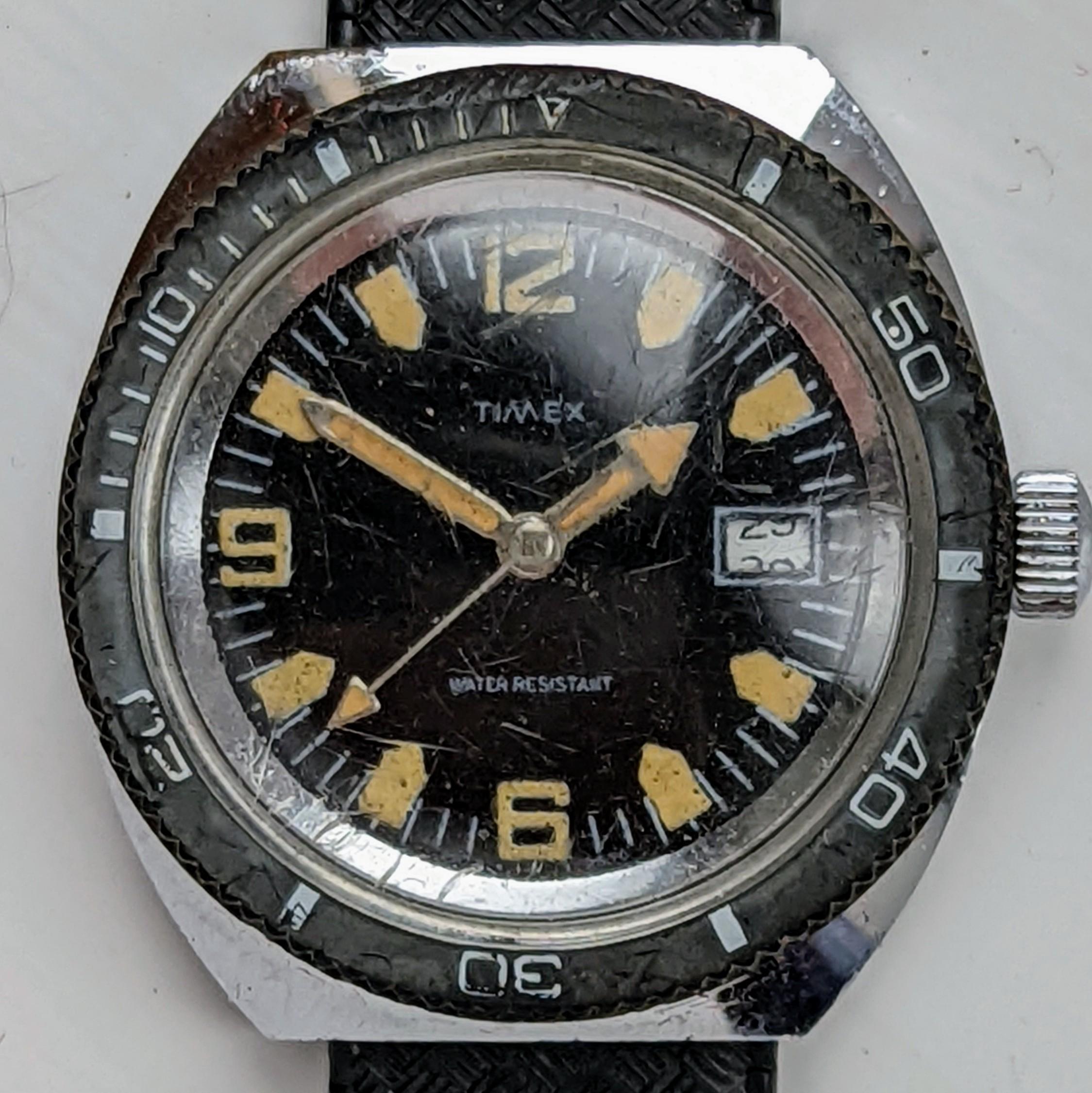 Vintage Timex Skindiver/Marlin 2277-2570 1970