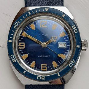 Timex Skin Diver / Marlin Calendar Watch 2297 2570 [1970]