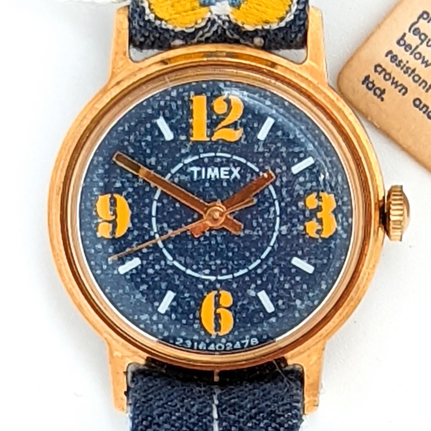 Vintage Timex Sprite 23164-02478 Wrist Jeans 1978