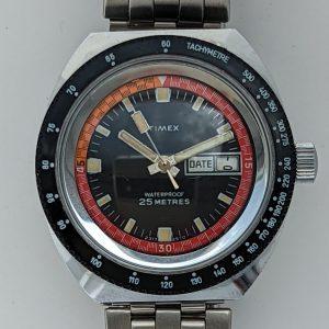 Timex Skin Diver / Marlin Calendar Watch 2317 2570 [1970]