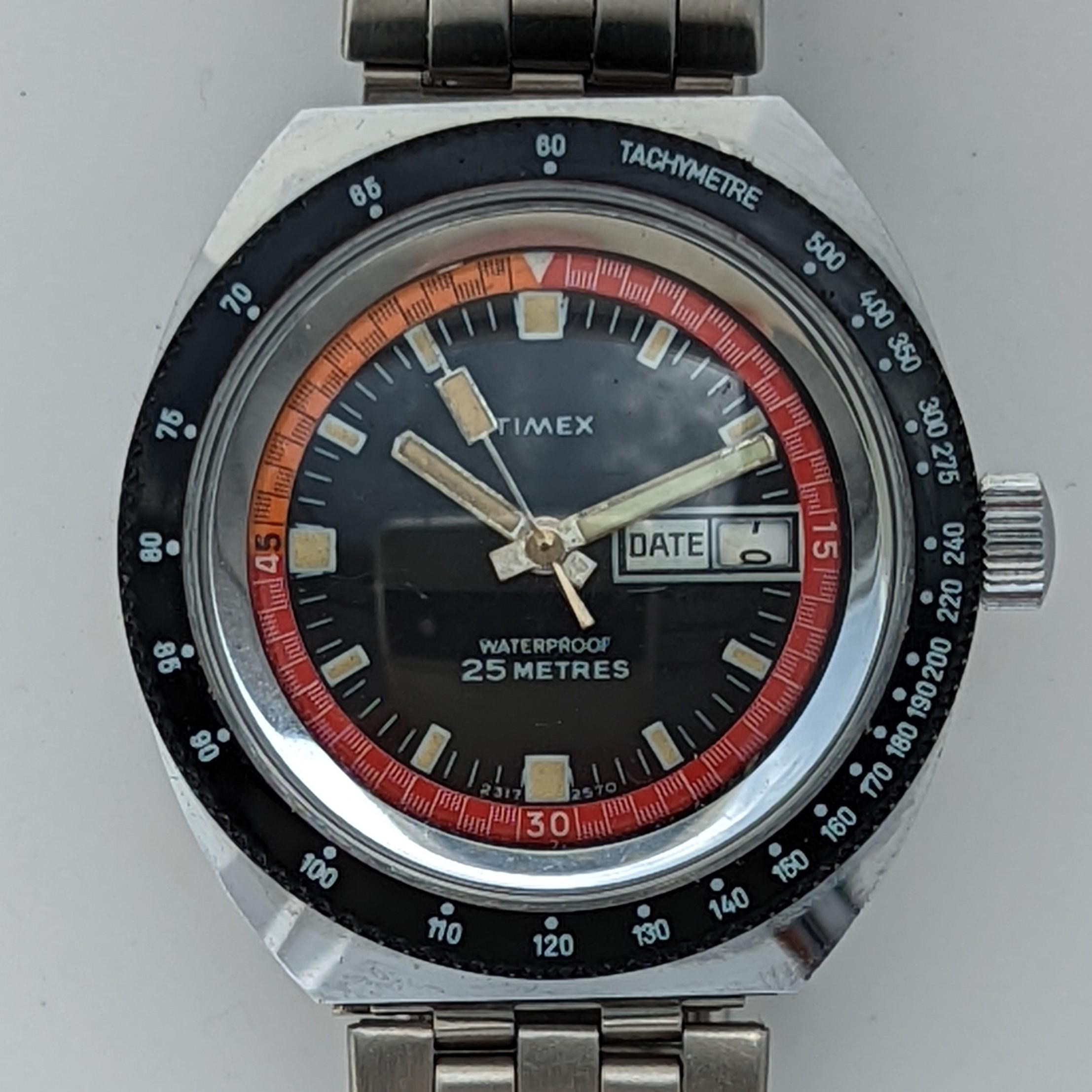 Vintage Timex Marlin 2317-2570 1970