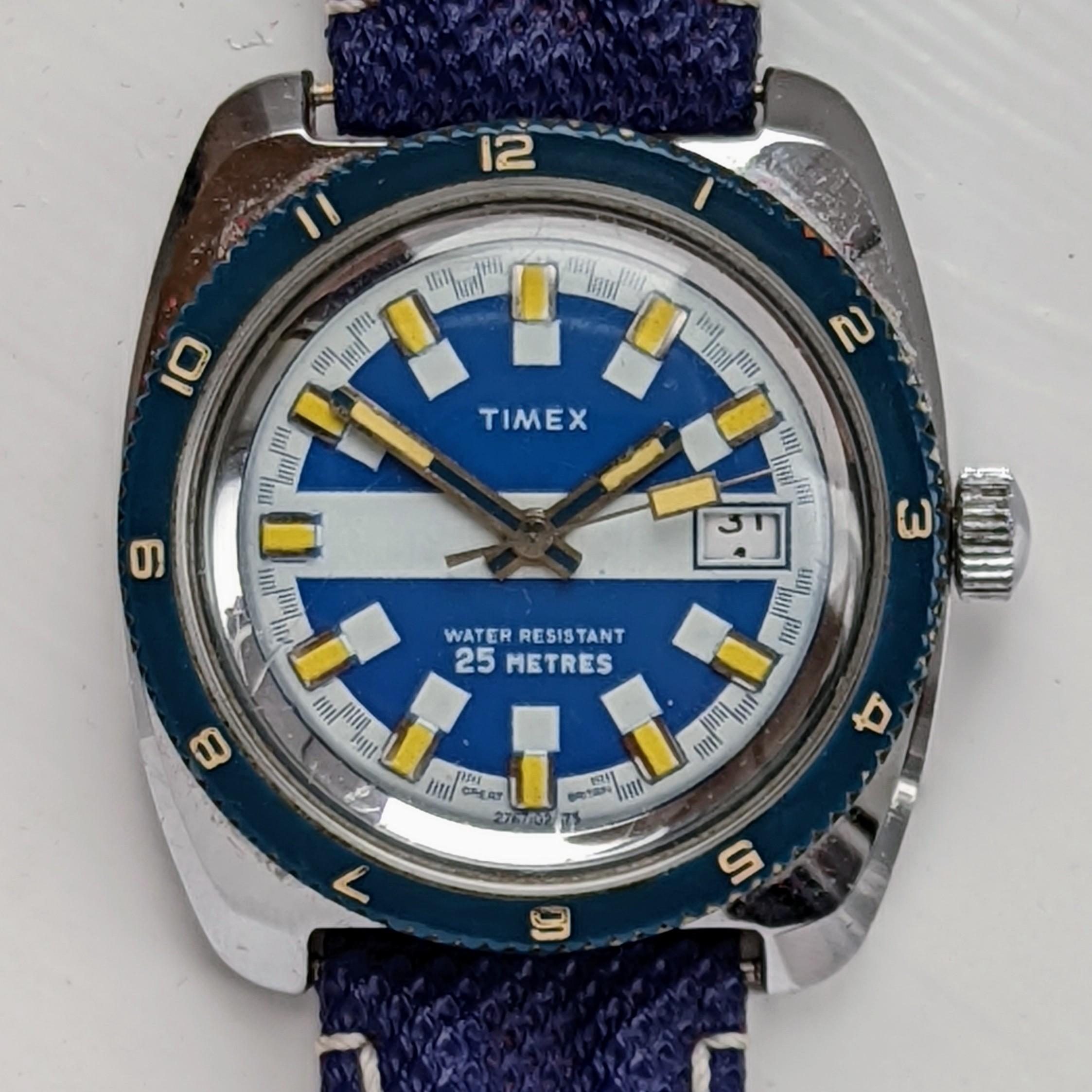 Vintage Timex Marlin 27670-02575 1975