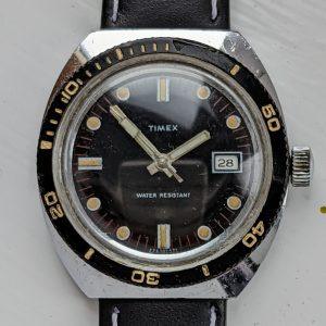 Timex Marlin Calendar Dive Watch 27670 2571 [1971]