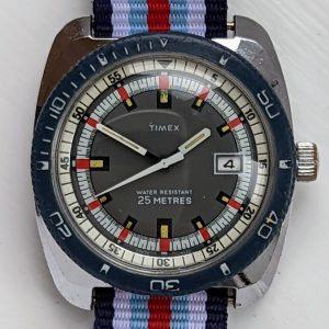 Timex Marlin Calendar Dive Watch 27670 2572 [1972]