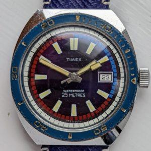 Timex Marlin Calendar Dive Watch 27671 2571 [1971]