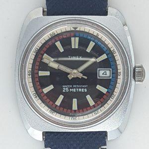 Timex Marlin Calendar Dive Watch 27671 2573 [1973]