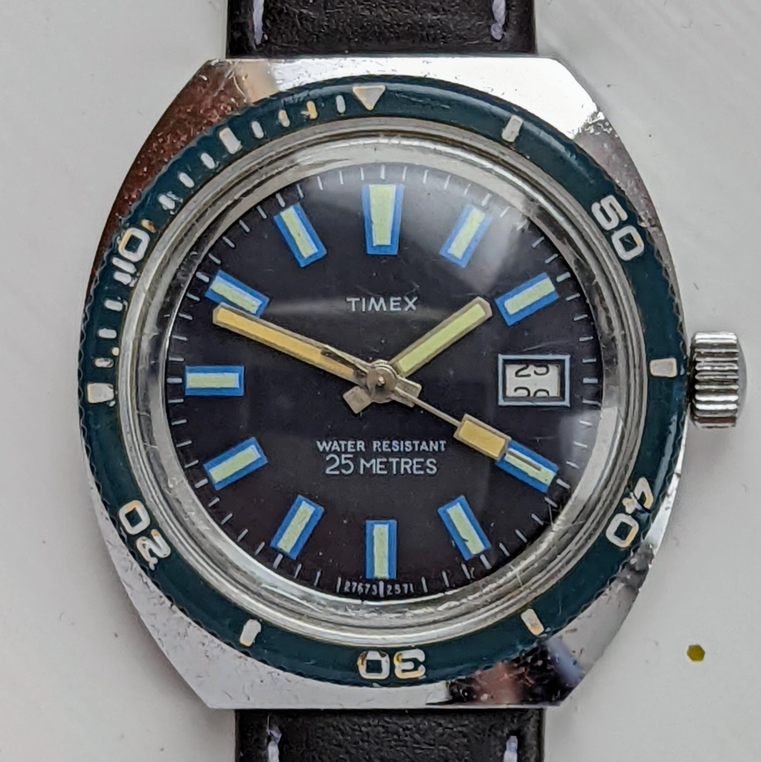 Vintage Timex Marlin 27673-2571 1971