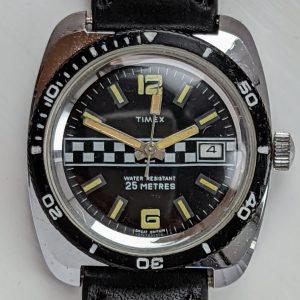 Timex ‘Rally’ Marlin Calendar Watch 27674 02574 [1974]