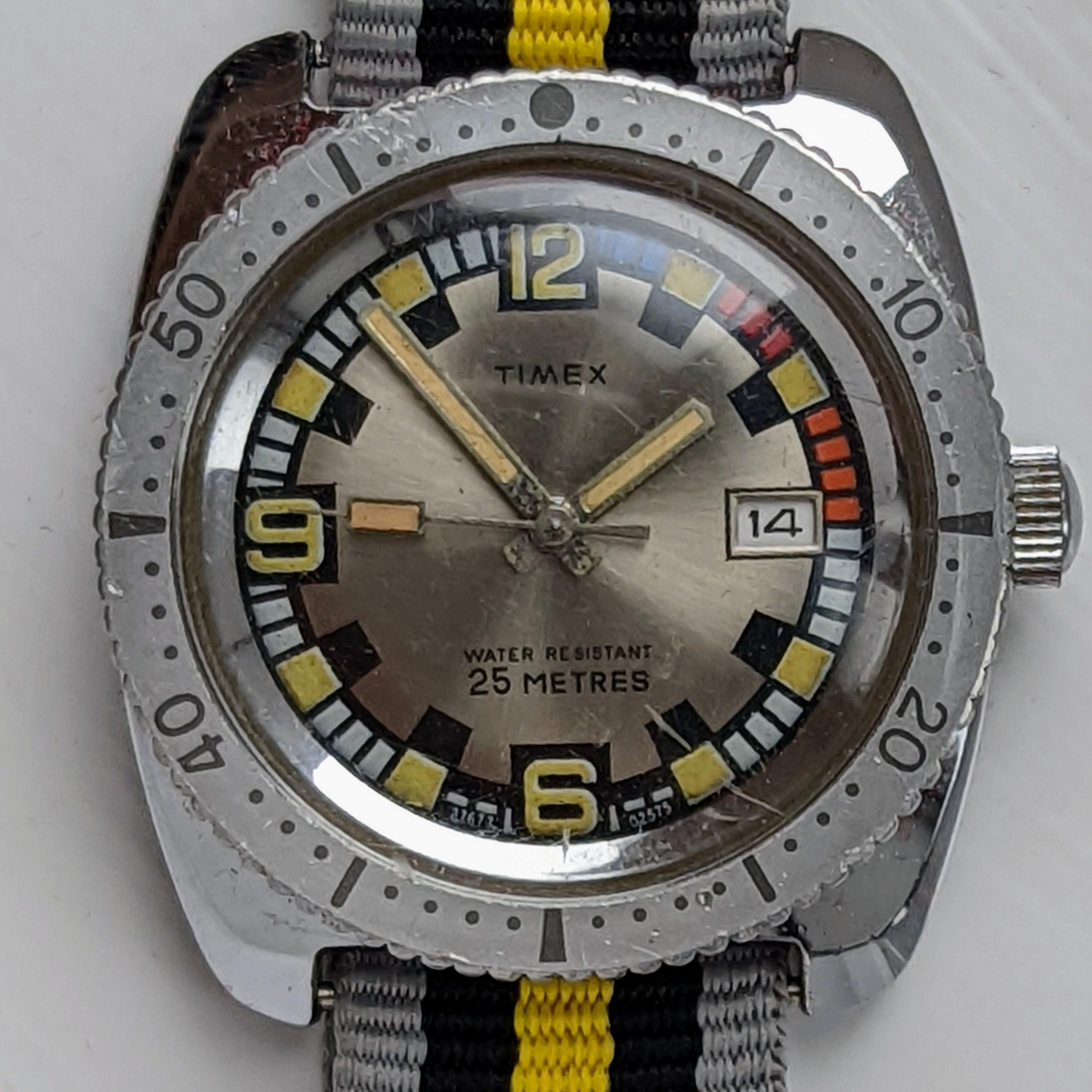Vintage Timex Marlin 27677-02575 1975