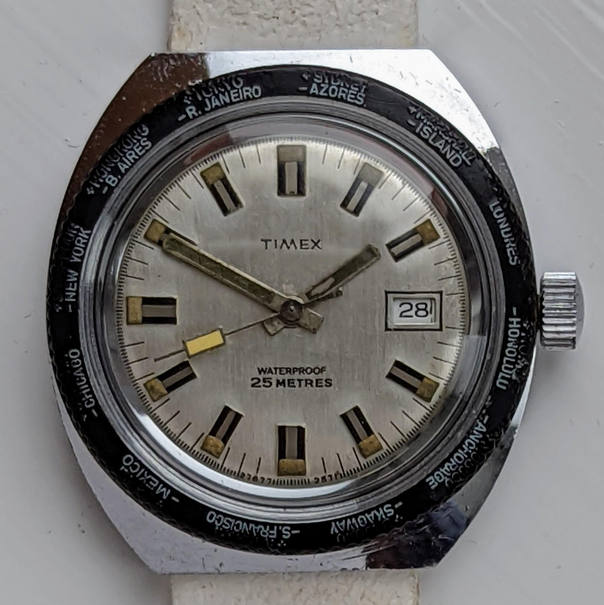 Vintage Timex Marlin 27677-2571 1971