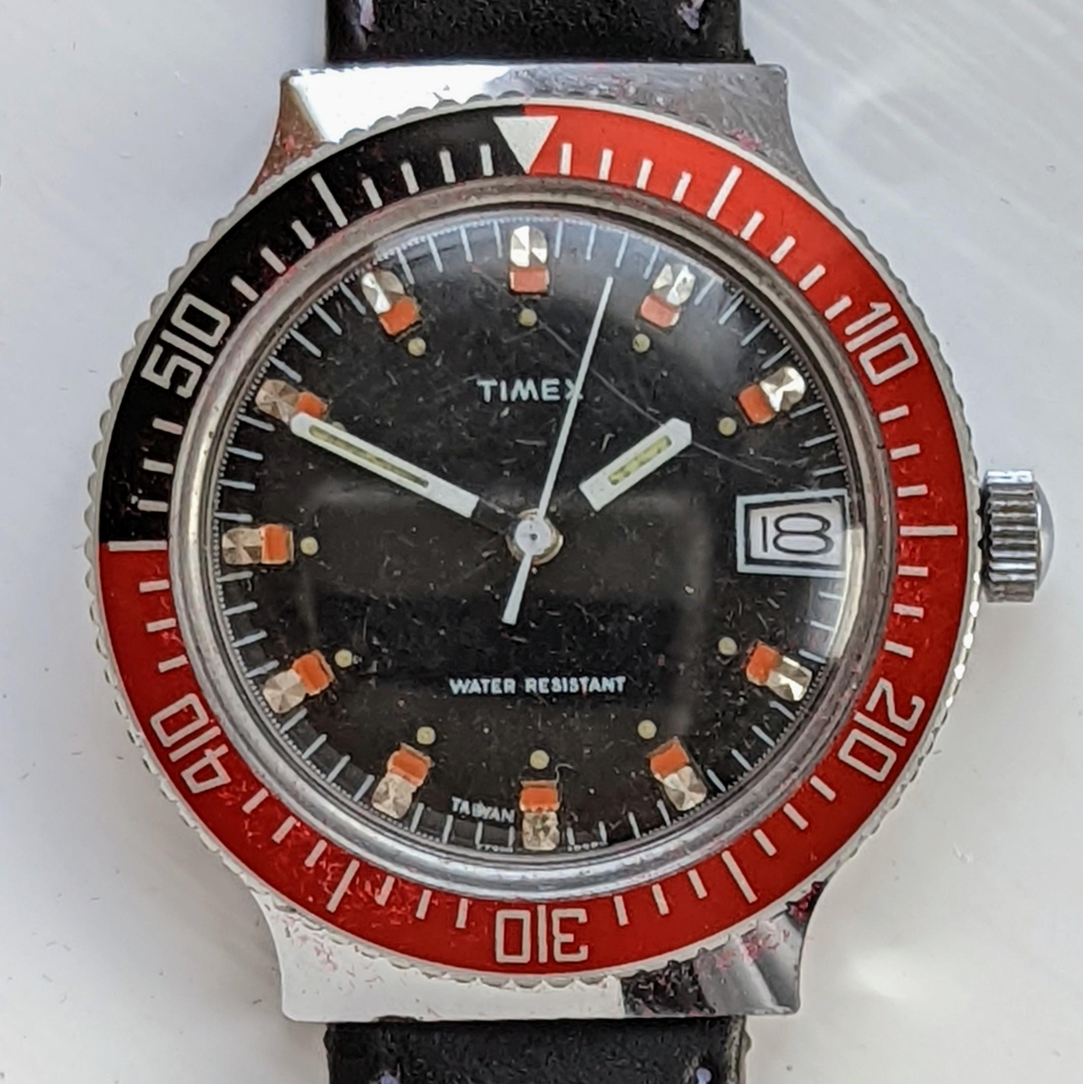 Vintage Timex Marlin 27910-10580 1980