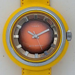 Timex Fun Timer Watch Yellow 28609 02375 [1975]
