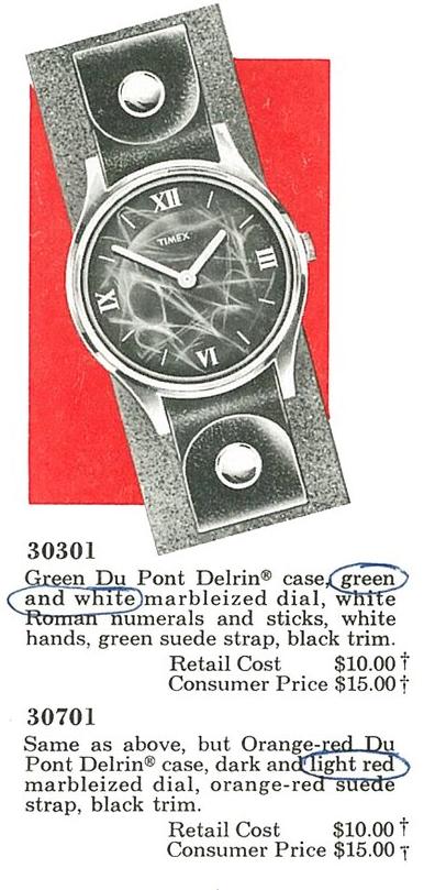 Timex fun timer watch 3030 2468 1968