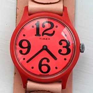 Timex Fun Timer Watch Pink 3050 2468 [1968]