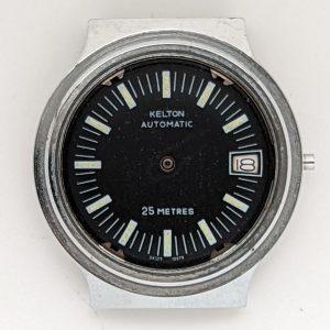 Kelton Viscount Calendar Automatic Dive Watch 34329 10879 [1979]