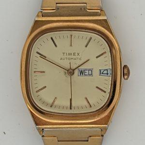 Timex Viscount Day Date Automatic Watch 36612 10982 [1982]