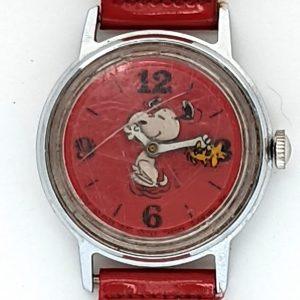 Timex Snoopy & Woodstock Character Watch 39015 02476 [1976]