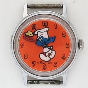 Smurf Chef Timex Sprite Watch 39232 02478 [1978]