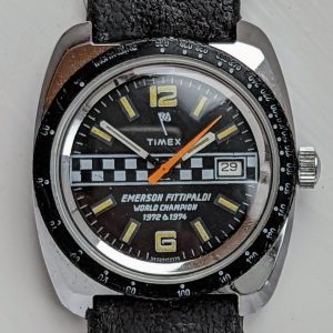 Vintage Timex Emerson Fittipaldi Marlin 1975