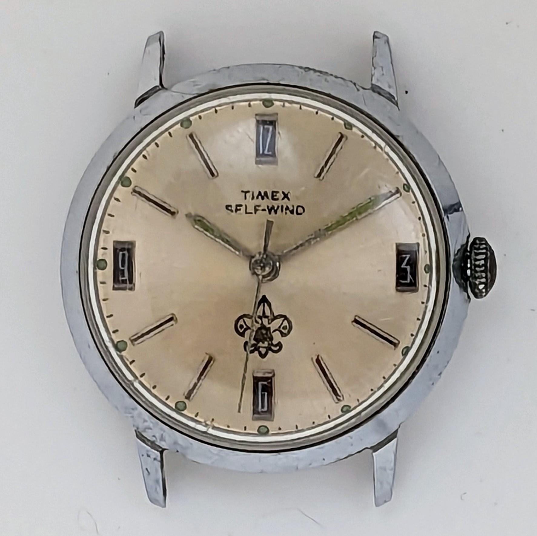 Vintage Timex Viscount 4014-3169 Scout 1969