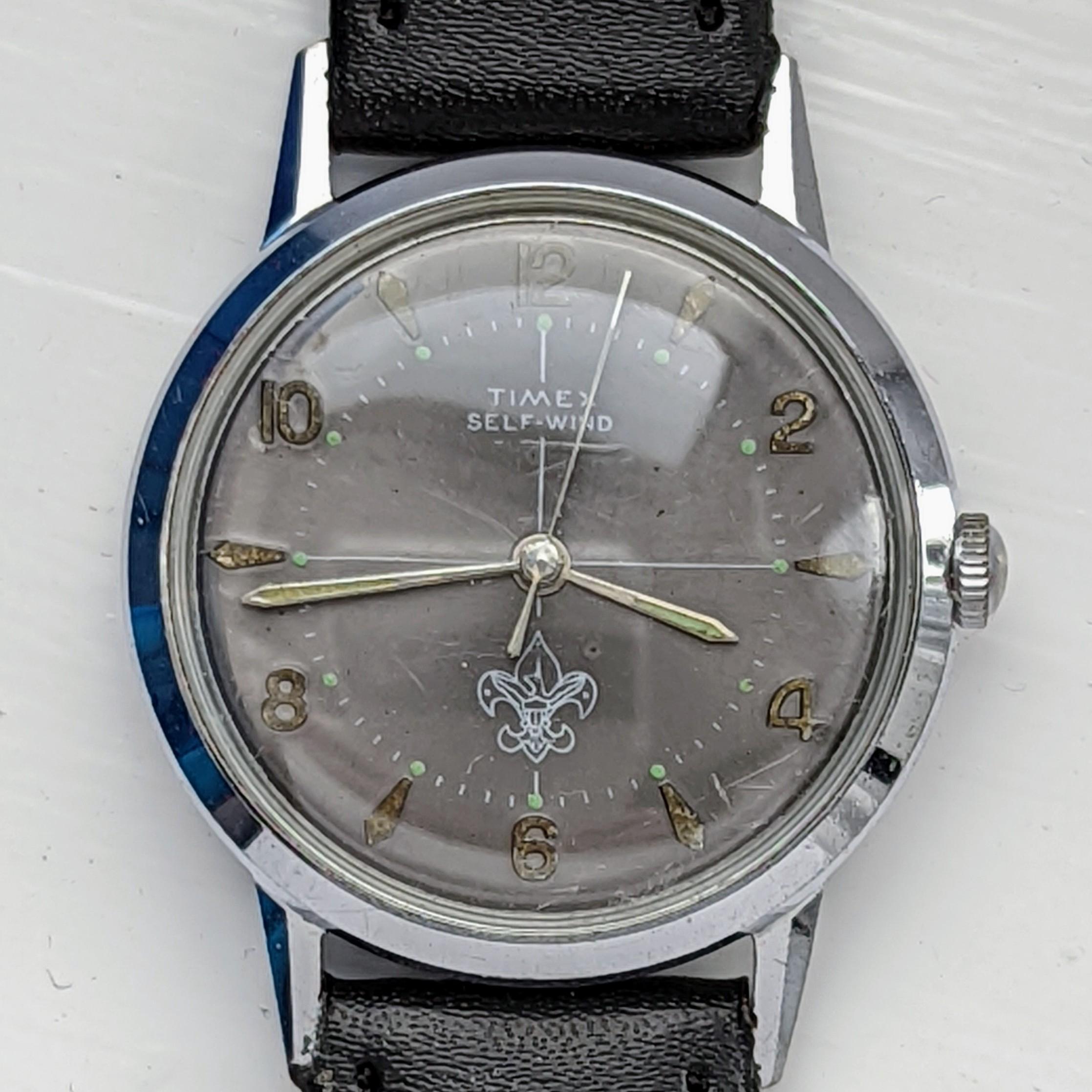 Vintage Timex Viscount 4017-2961 Scout 1961