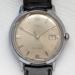 Timex Viscount Calendar Self Wind Watch 4114 3268 [1968]