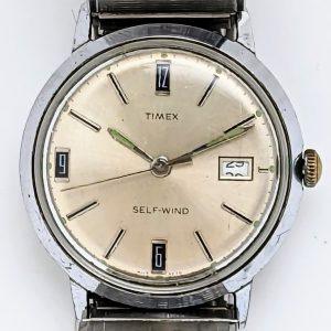 Timex Viscount Calendar Self-Wind Watch 4117 3270 [1970]