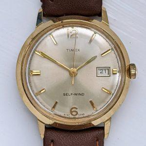 Timex Viscount Calendar Self-Wind Watch 4147 3268 [1968]