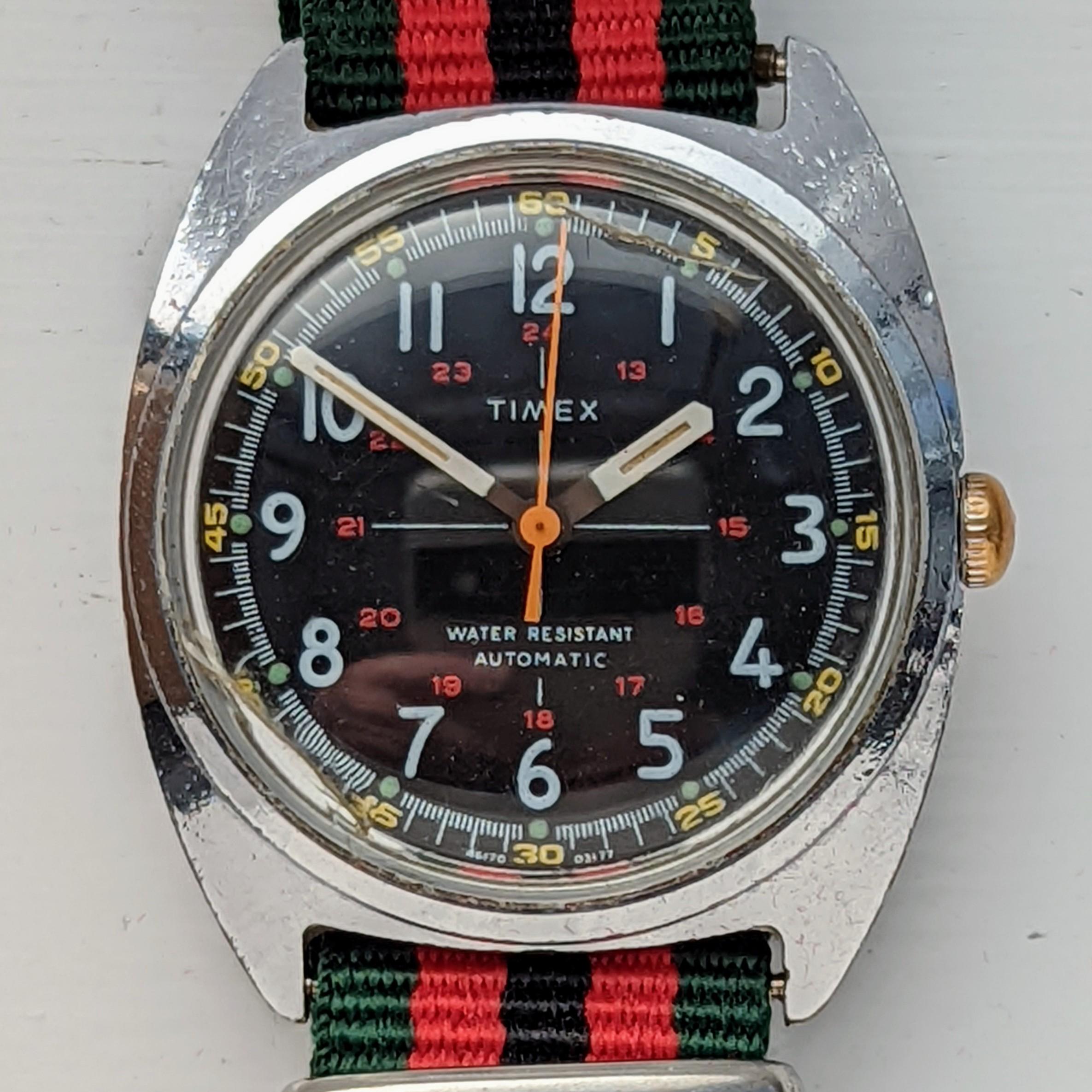 Vintage Timex Viscount 46170-03177 1977