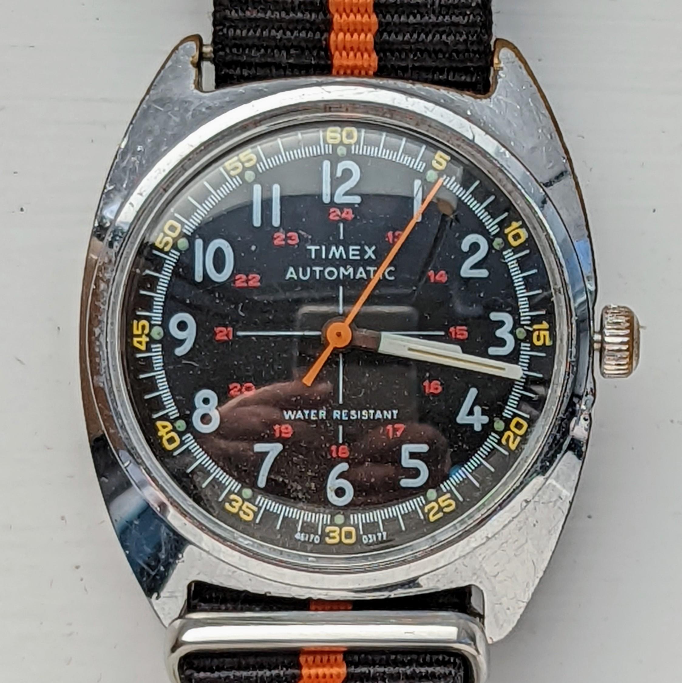 Vintage Timex Viscount 46170-03177 1977
