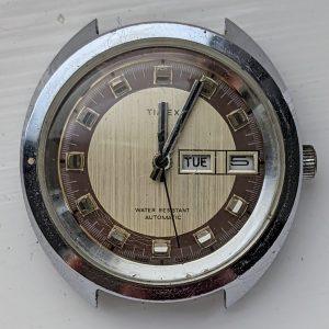Timex Viscount Day Date Automatic Watch 46850 03374 [1974]