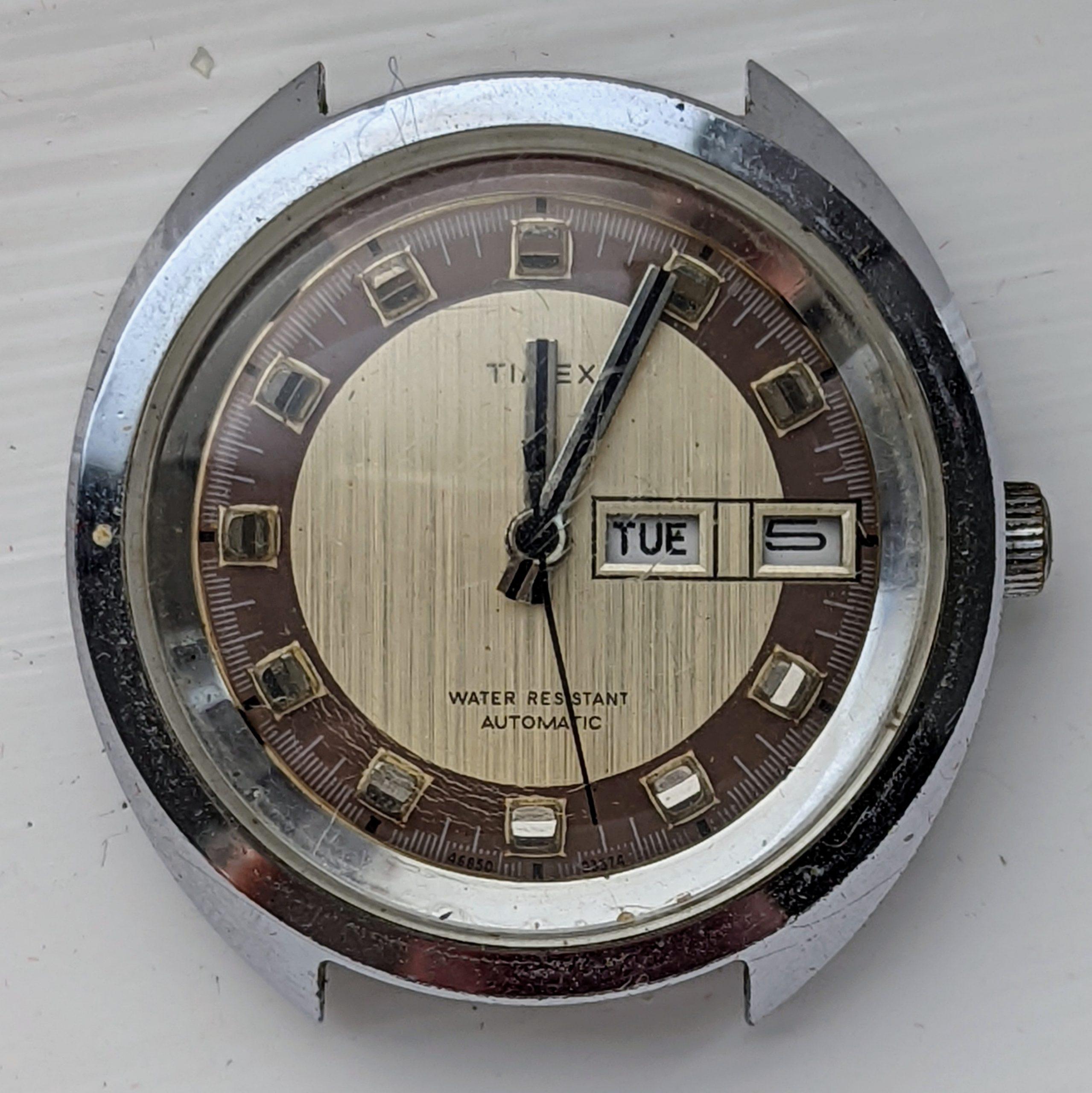 Vintage Timex Viscount 46850-03374 1974