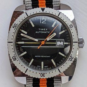 Timex Viscount Calendar Automatic Dive Watch 47671 03277 [1977]