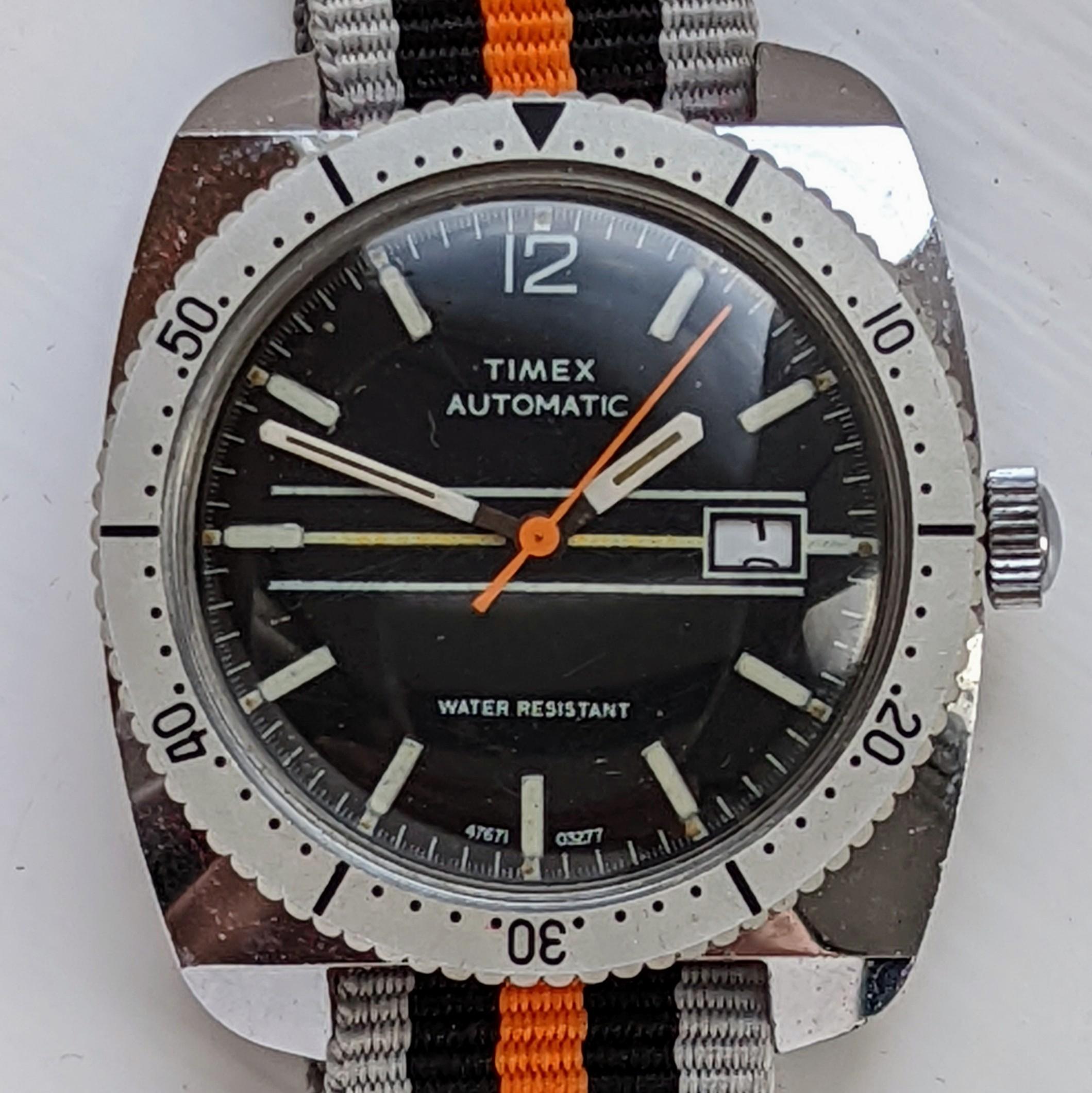 Vintage Timex Viscount 47671-03277 1977 Variant