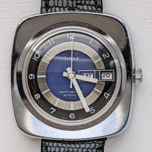Timex Viscount Day Date Automatic Watch 47850 03374 [1974]
