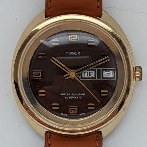 Timex Viscount Day Date Automatic Watch 48860 03375 [1975]