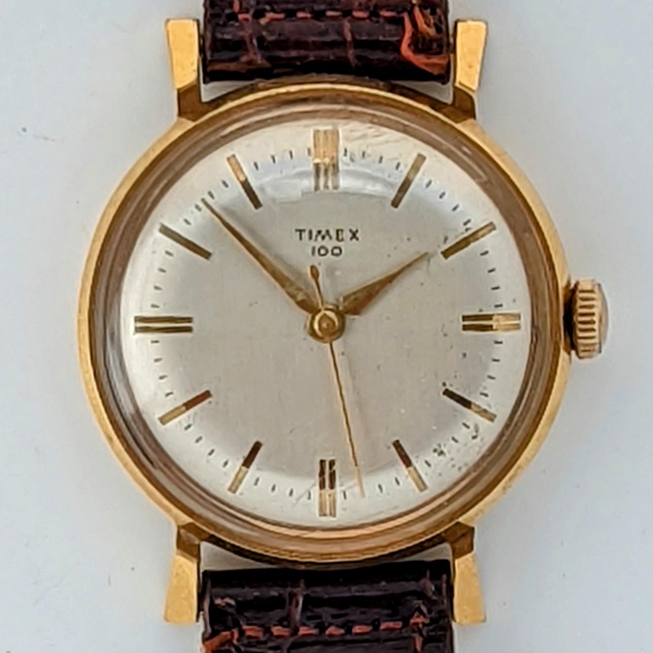 Vintage Timex 100 5160-2360 Extra Thin 1960