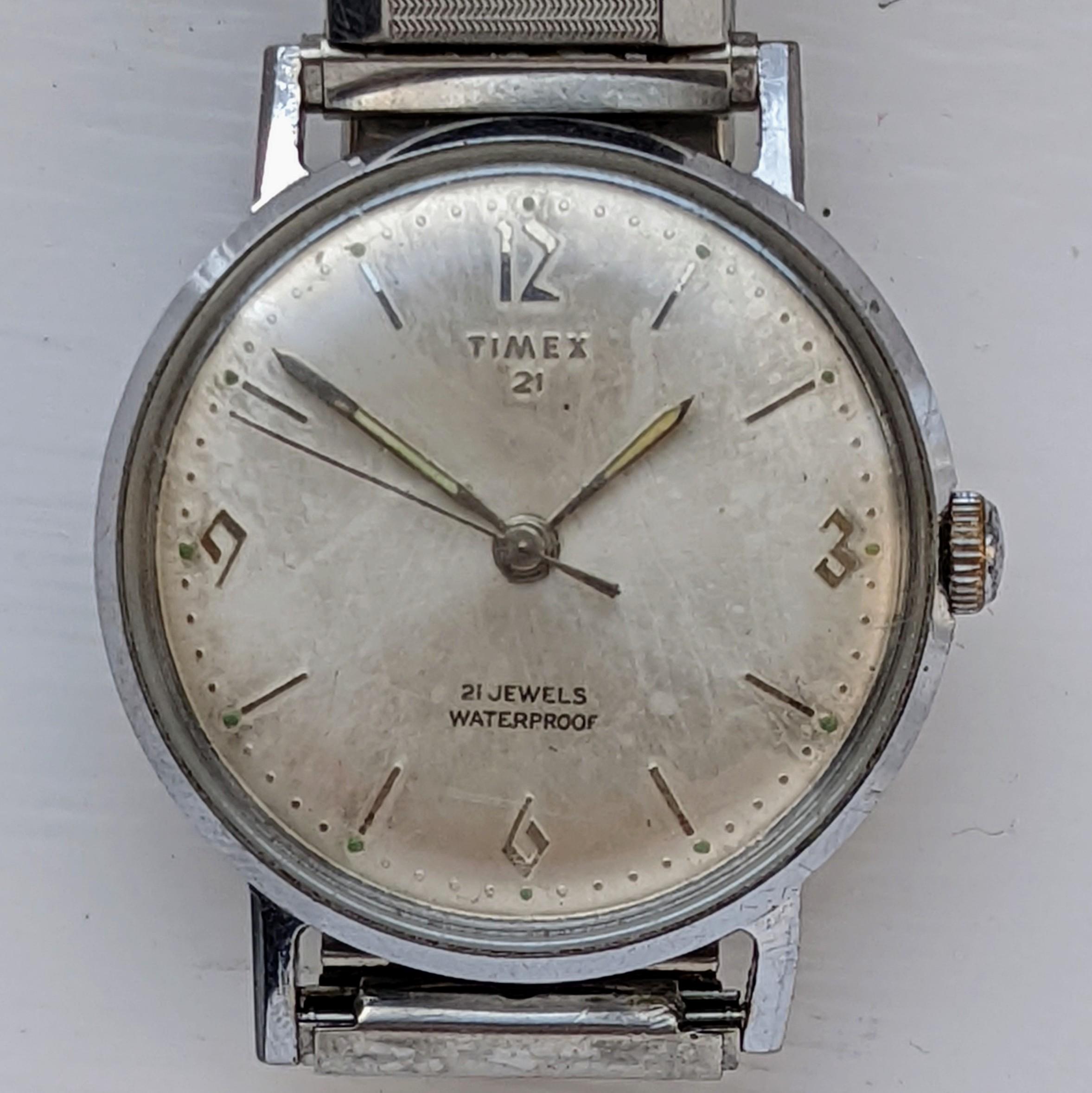 Vintage Timex 21 Jewel 6517-7261 1961