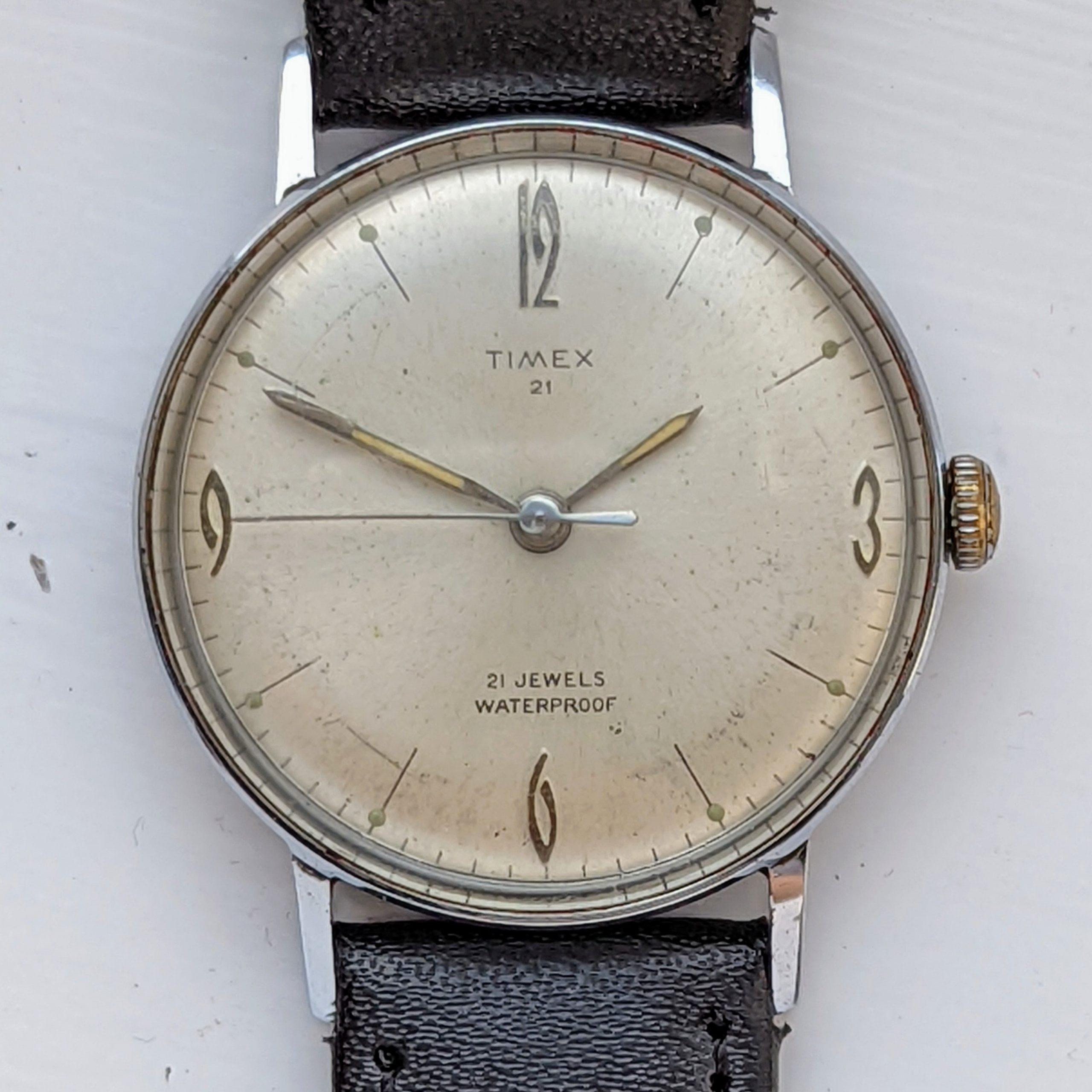 Vintage Timex 21 Jewel 6517-7263 Prestige 1963