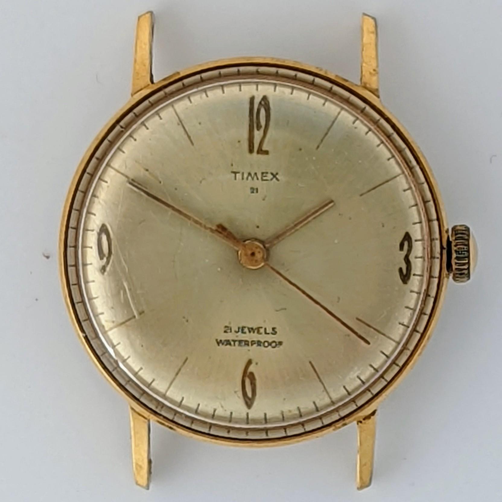 Vintage Timex 21 Jewel 6524-7263 1963