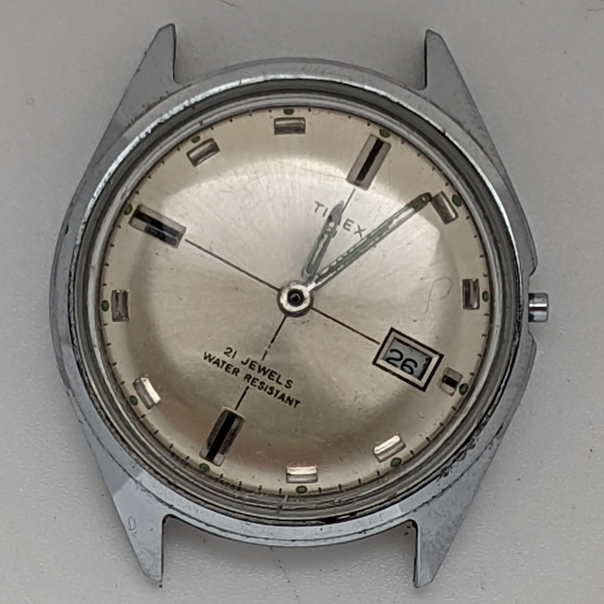 Vintage Timex 21 Jewel 6537-7570A 1970