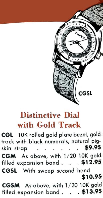 US Time timex CGL 1950